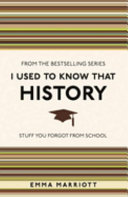 I Used to Know That History - Emma Marriott (Miękka oprawa)