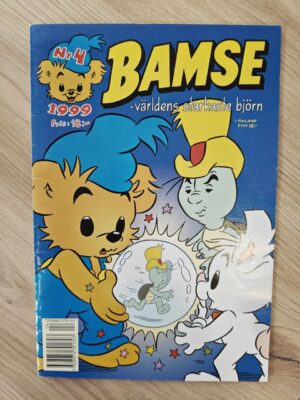 Bamse nr 4, 1999 — Bamse – världens starkaste björn po szwedzku - Rune Andréasson